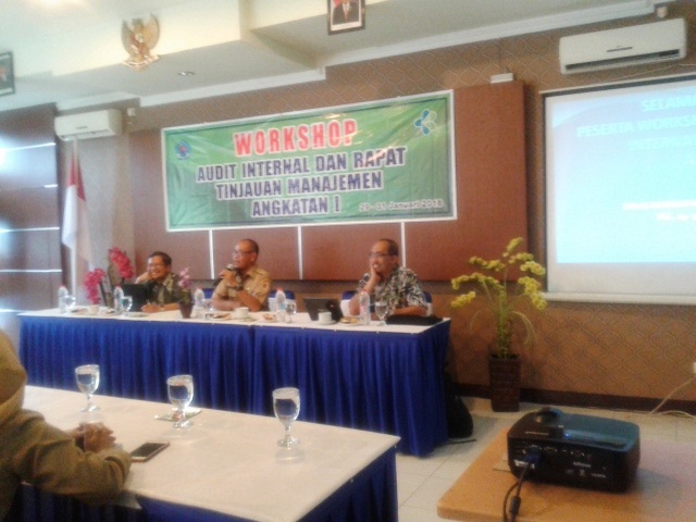 Workshop Audit Internal Dan Rapat Tinjauan Manajemen Bagi Puskesmas Kabupaten Brebes